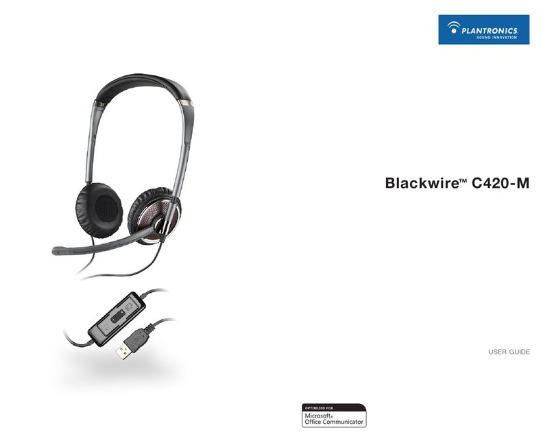 Plantronics Blackwire C420-M user guide
