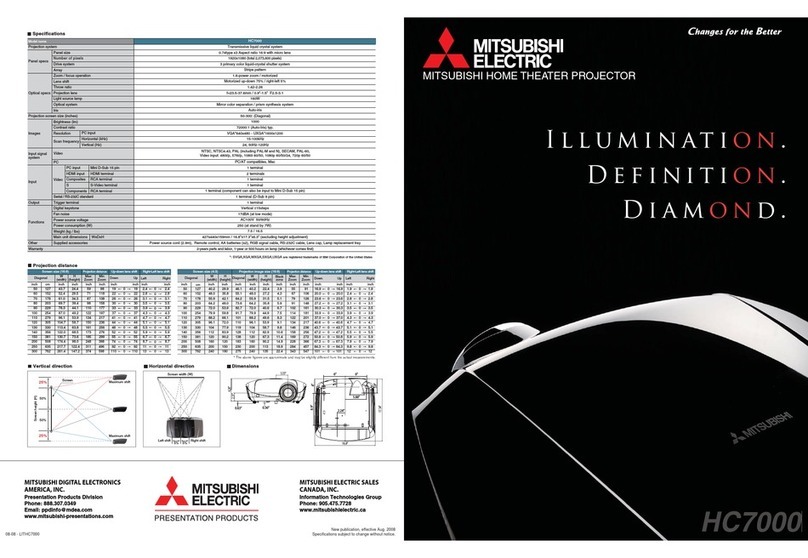 Mitsubishi Electric HC7000 Brochure & specs