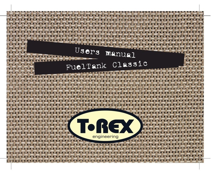 TREX Fuel Tank Classic user manual