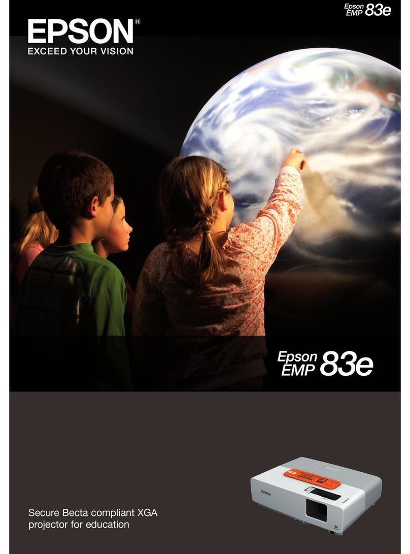 Epson EMP83e Brochure & specs