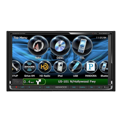 Kenwood DNX9990HD User manual