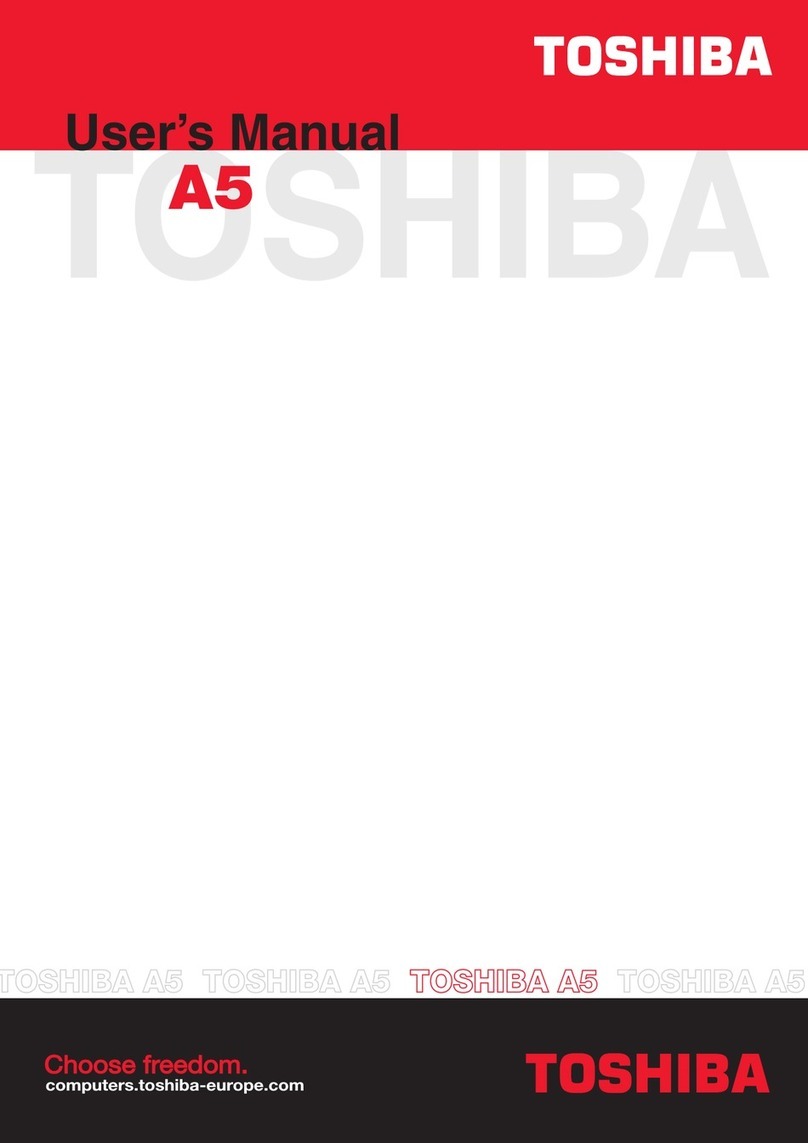 Toshiba TECRA A5 User manual