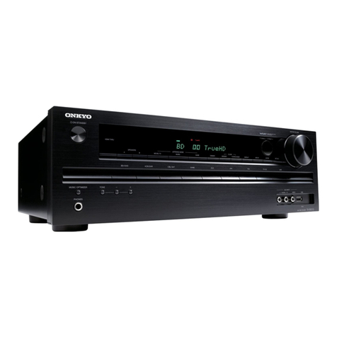 Onkyo TX-SR313 User manual