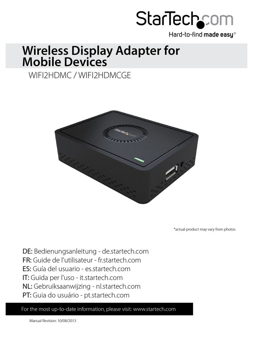StarTech.com WIFI2HDMC user manual