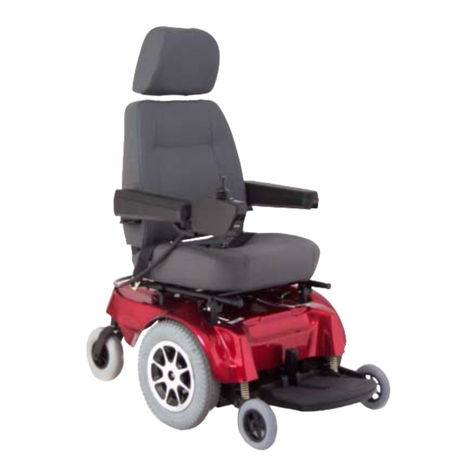 Pride jazzy 1120 User manual