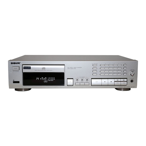 Sony CDP-597 User manual