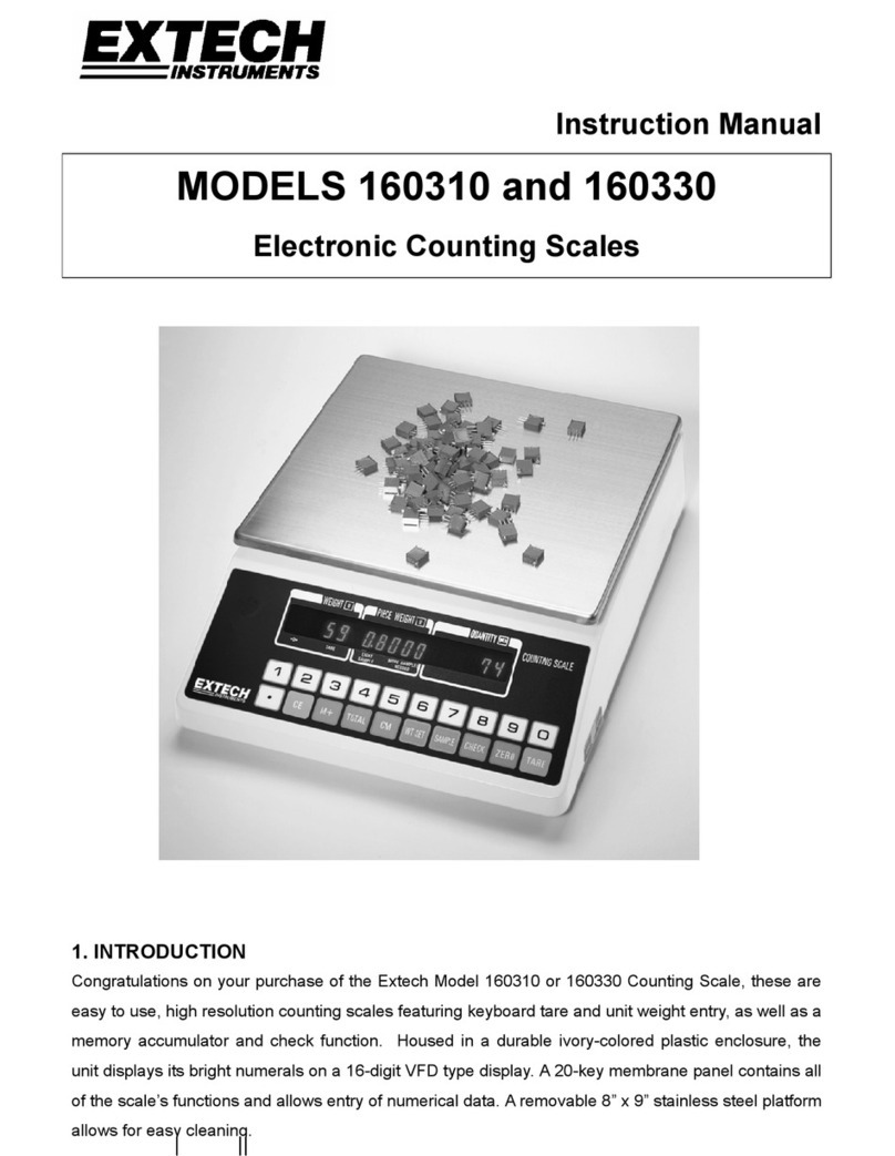 Extech Instruments 160310 instruction manual