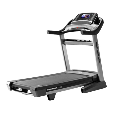 NordicTrack Powertread 1750 User manual