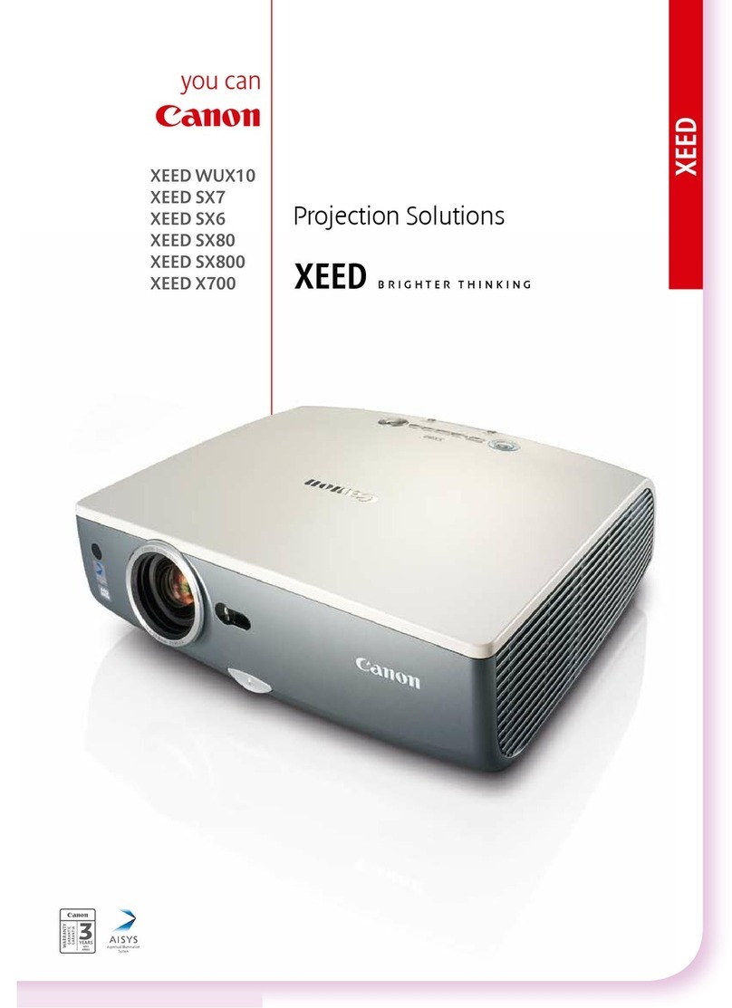 Canon XEED WUX10 Specifications