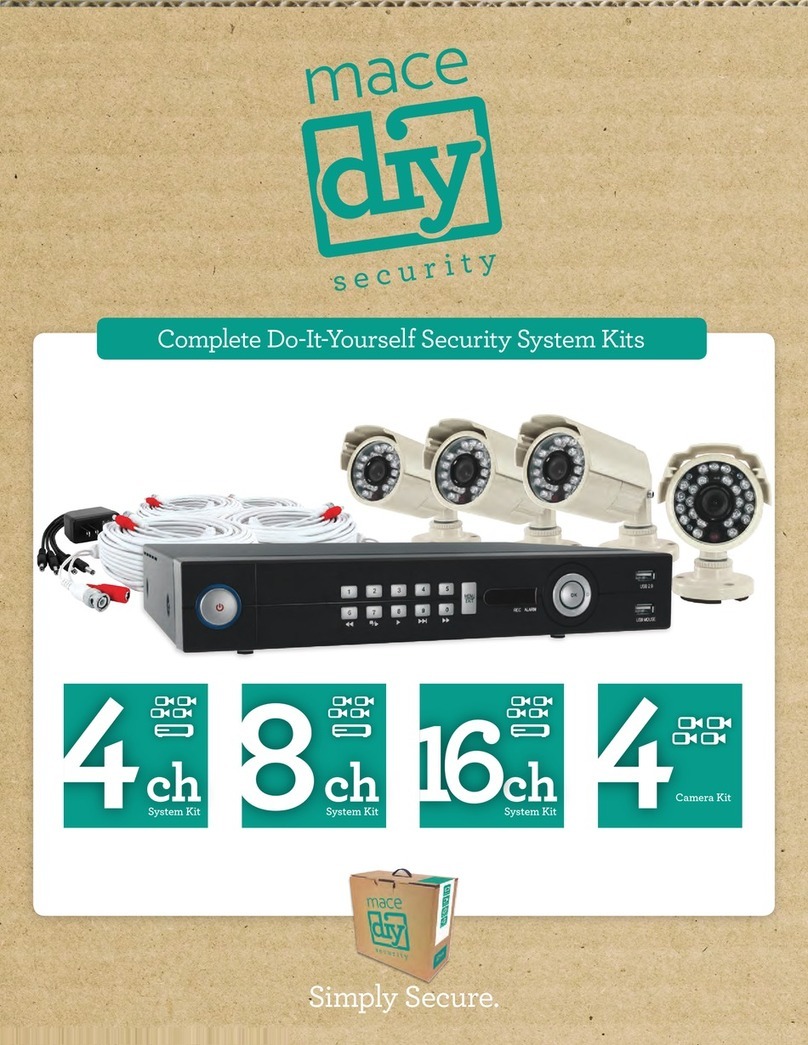 Mace MDIY-DVR0405HDK User manual