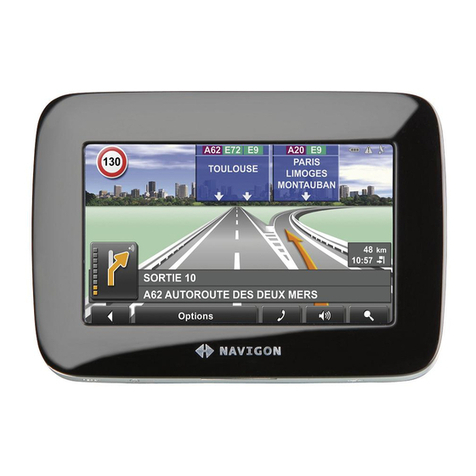 Navigon 7100 User manual