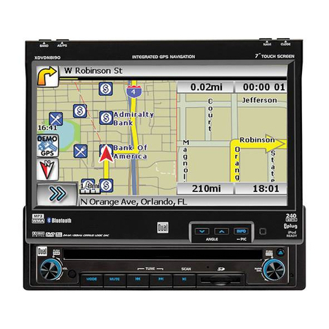 Dual XDVDN8190 Operating instructions Dual XDVDN8190 Operating instructions