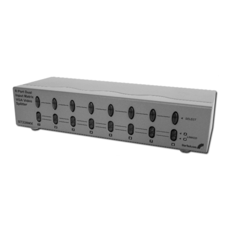 StarTech.com ST222MX Instruction guide