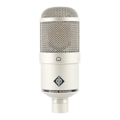 Neumann M 147 Tube User manual