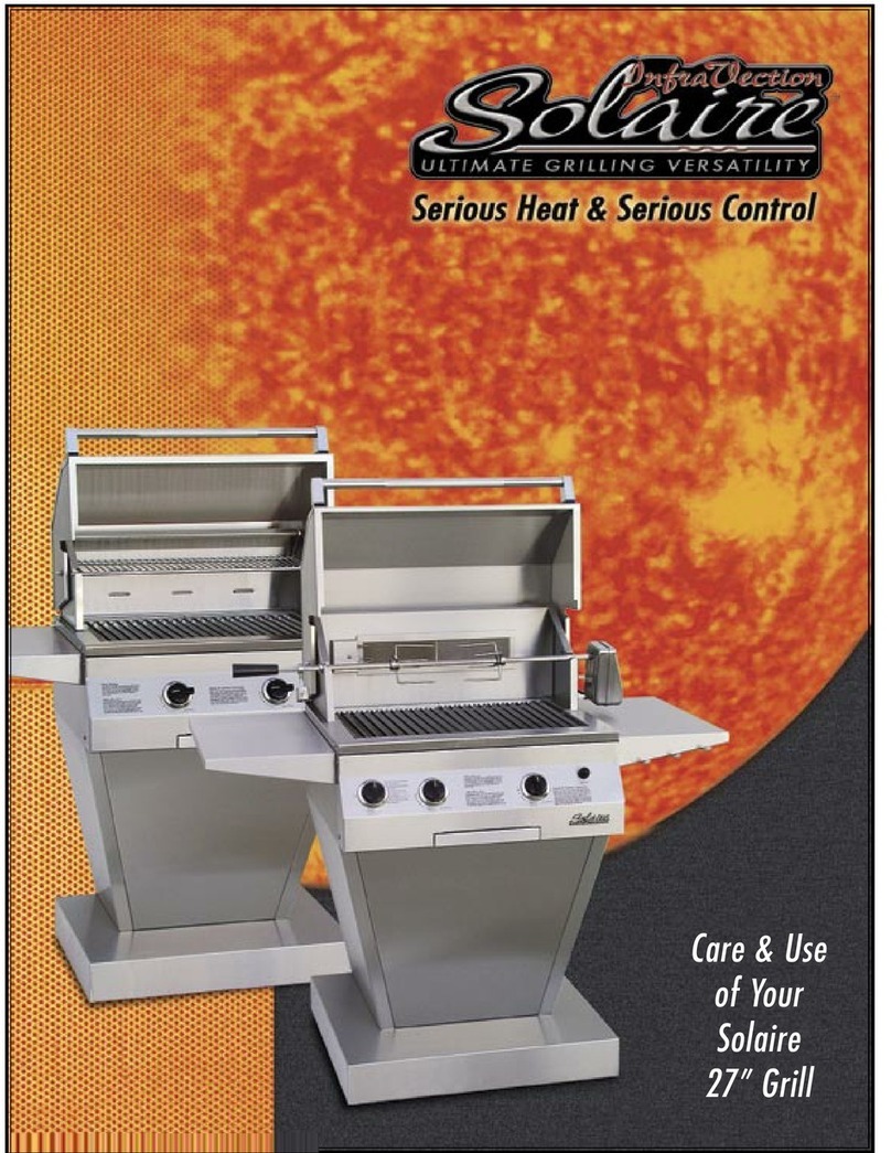 Solaire AGBQ-27 Use and care guide