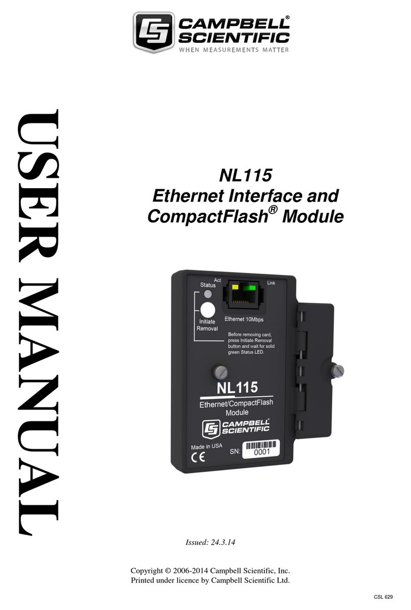 Campbell NL115 user manual
