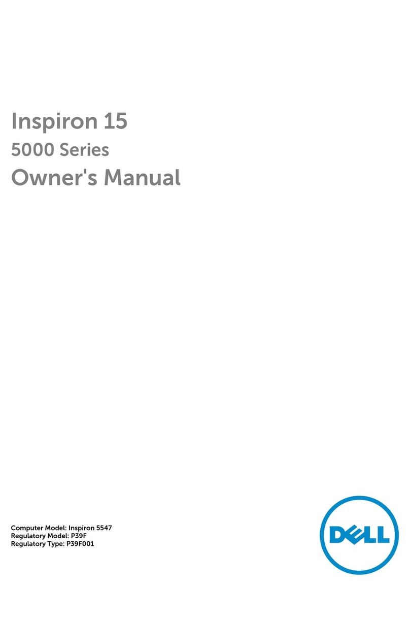 Dell Inspiron 15 owner's manual