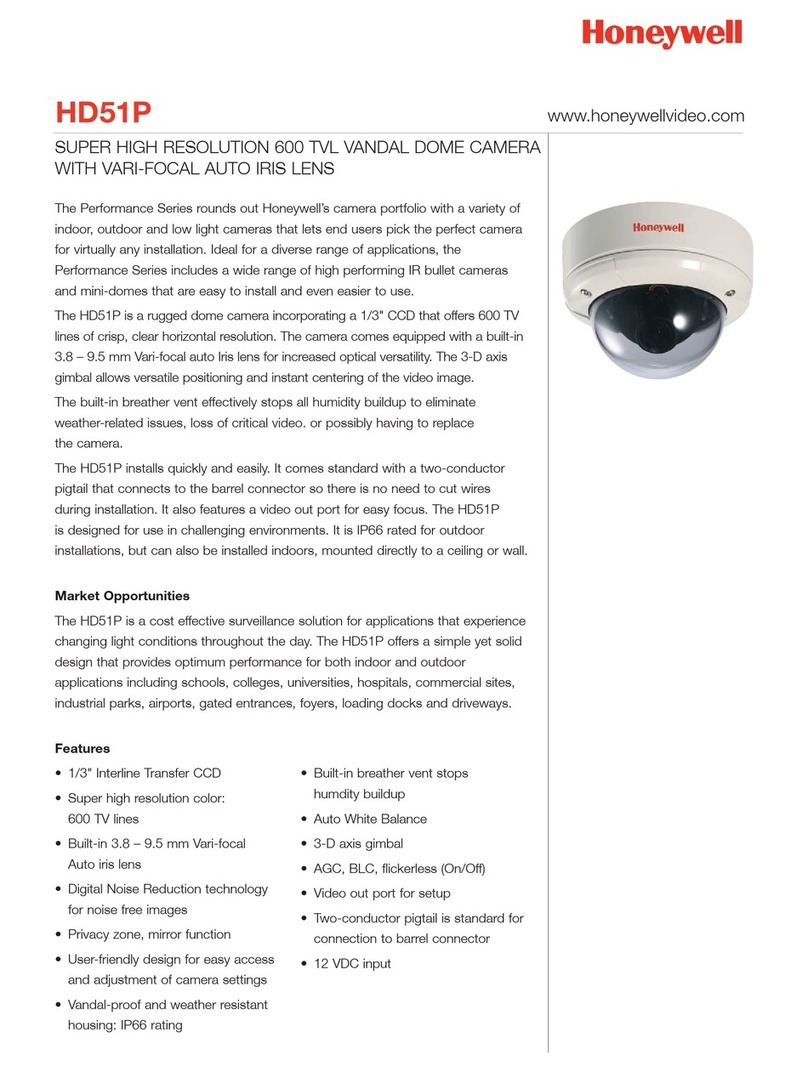 Honeywell HD51P Specifications