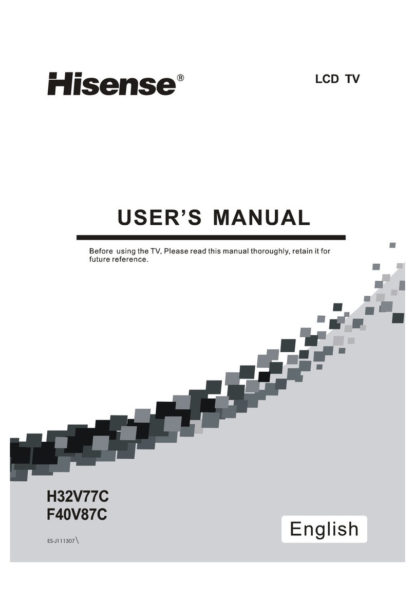 Hisense H32V77C User manual