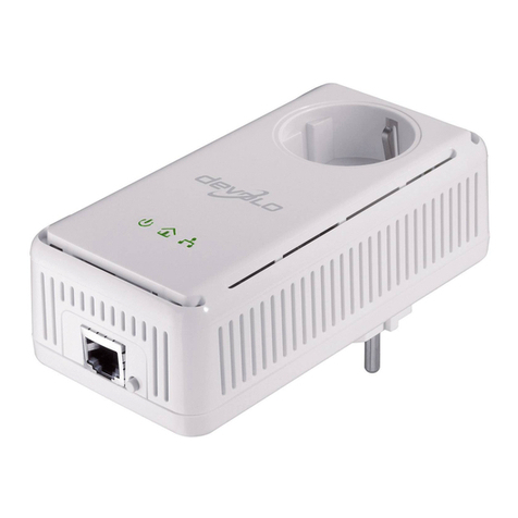 Devolo dLAN 200 User manual Devolo dLAN 200 User manual