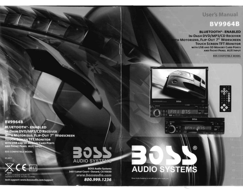 Boss Audio Systems BV9964B User manual
