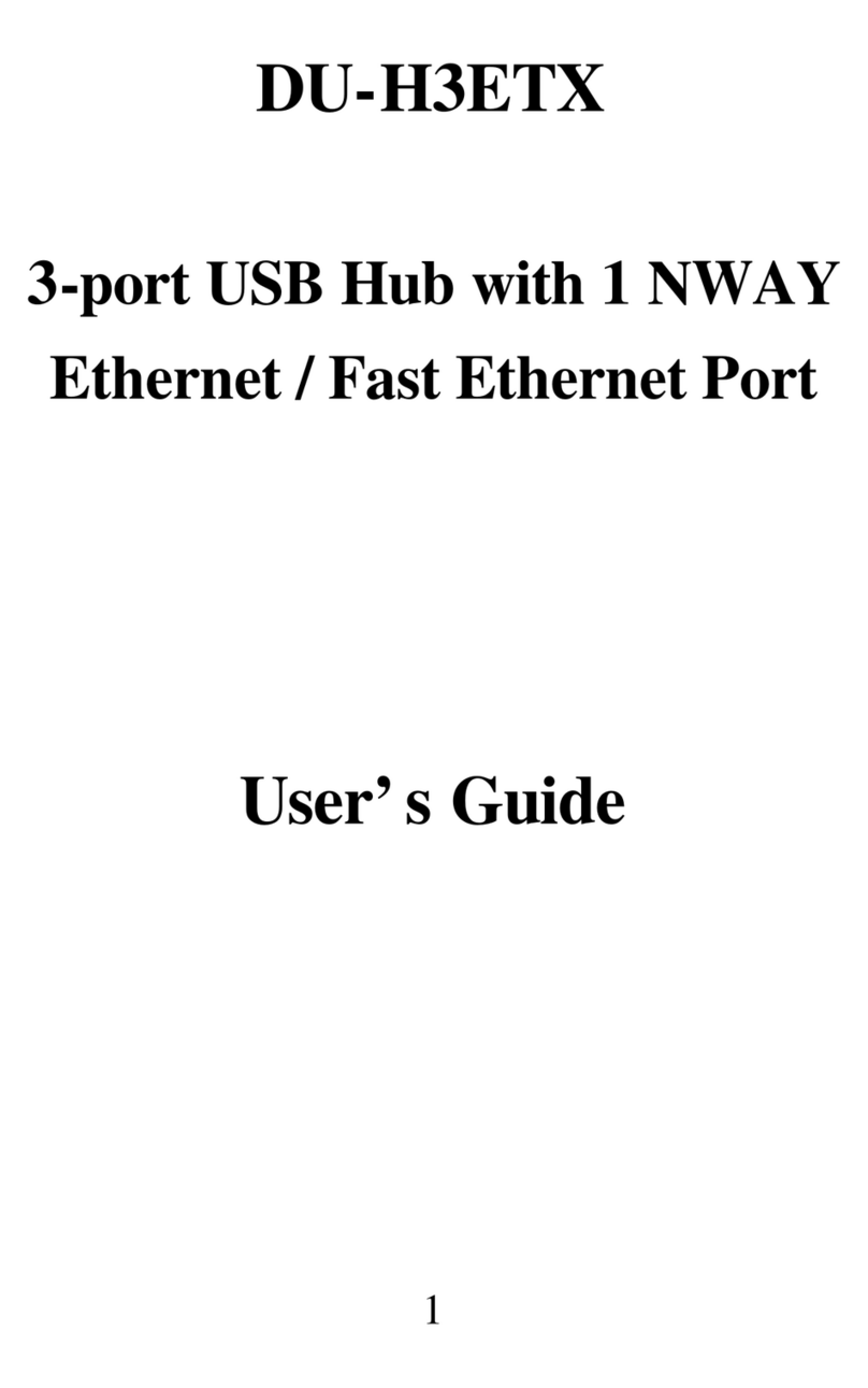 D-Link DU-H3ETX User manual D-Link DU-H3ETX User manual