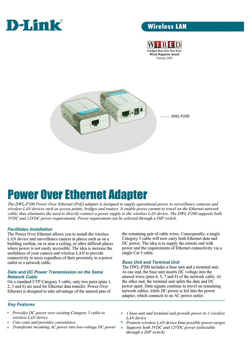 D-Link DWL-P200 User manual