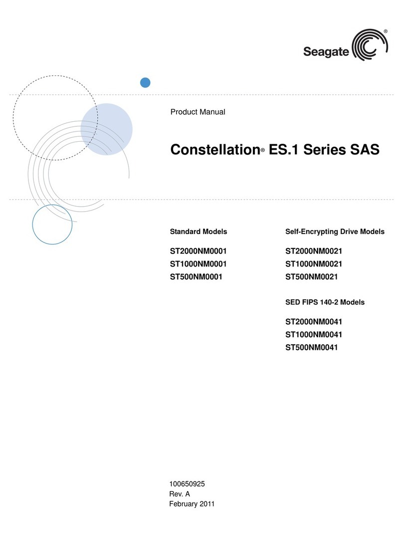 Seagate Constellation ST2000NM0041 User manual