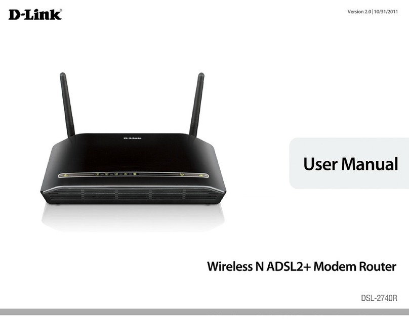 D-Link DSL-2740R User manual