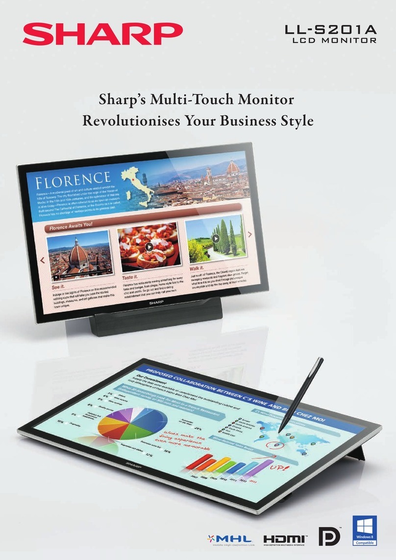 Sharp LL-S201A User manual Sharp LL-S201A User manual