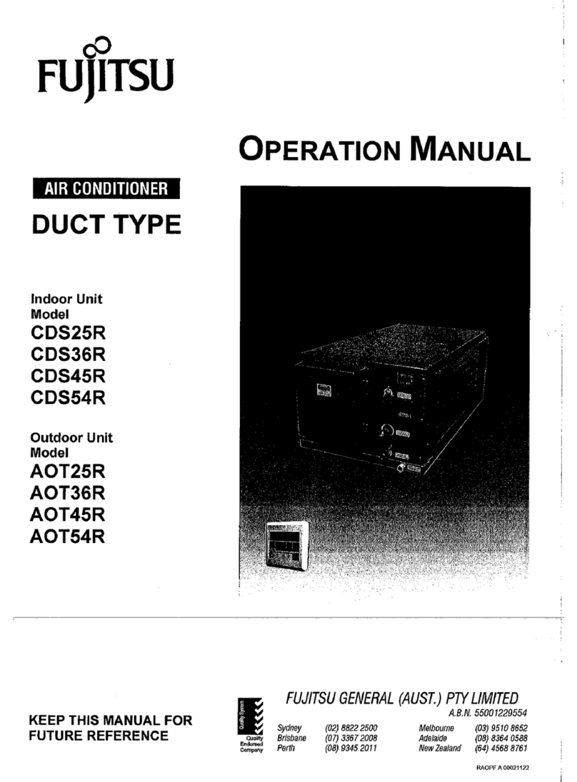 Fujitsu CDS25R User manual