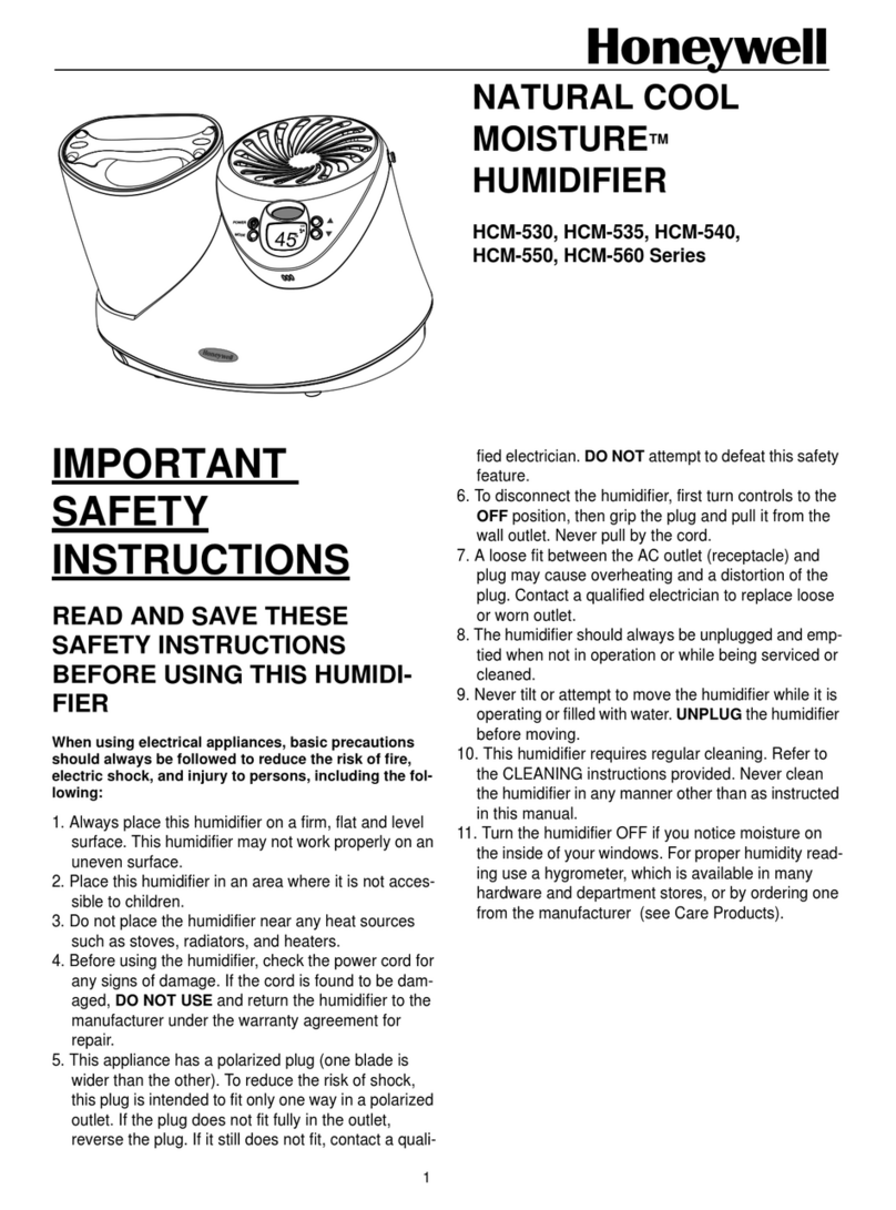 Honeywell HCM-530 Series User manual
