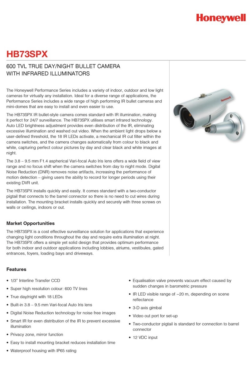 Honeywell HB73SPX User manual
