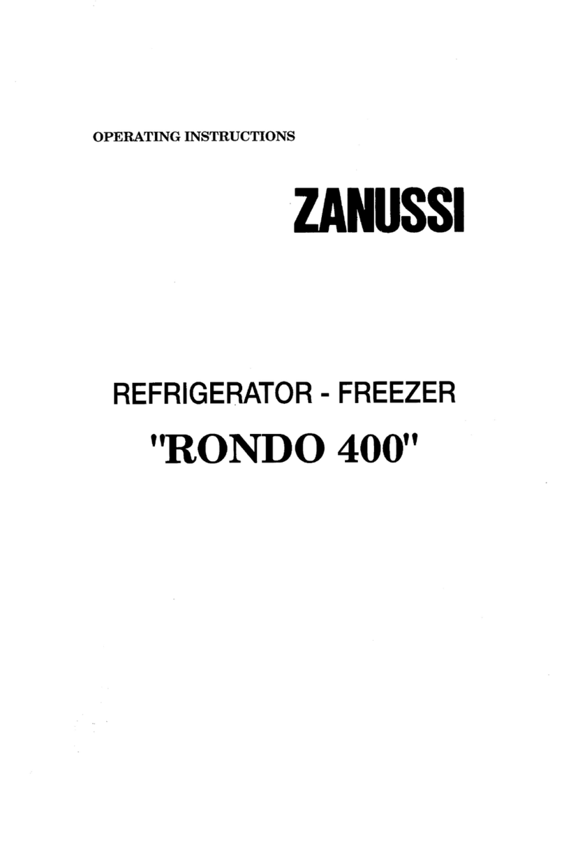 Zanussi Rondo 400 User manual