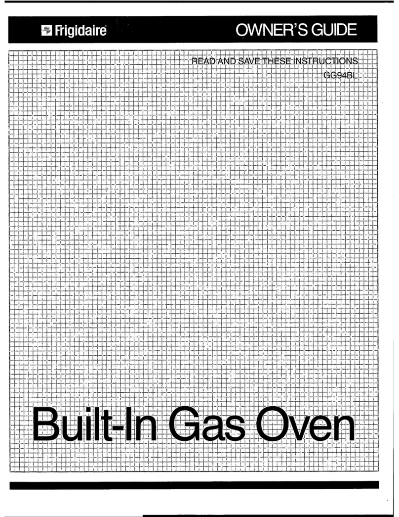 Frigidaire GG94BL User manual