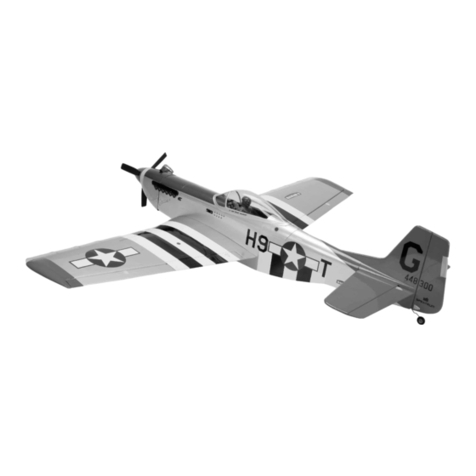 Hangar 9 P-51 PTS Mustang Mk II Assembly manual