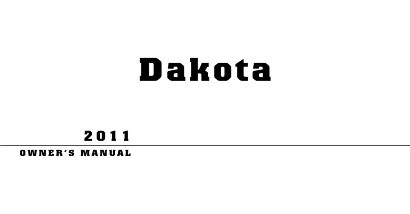 Dodge Dakota 2011 User manual Dodge Dakota 2011 User manual