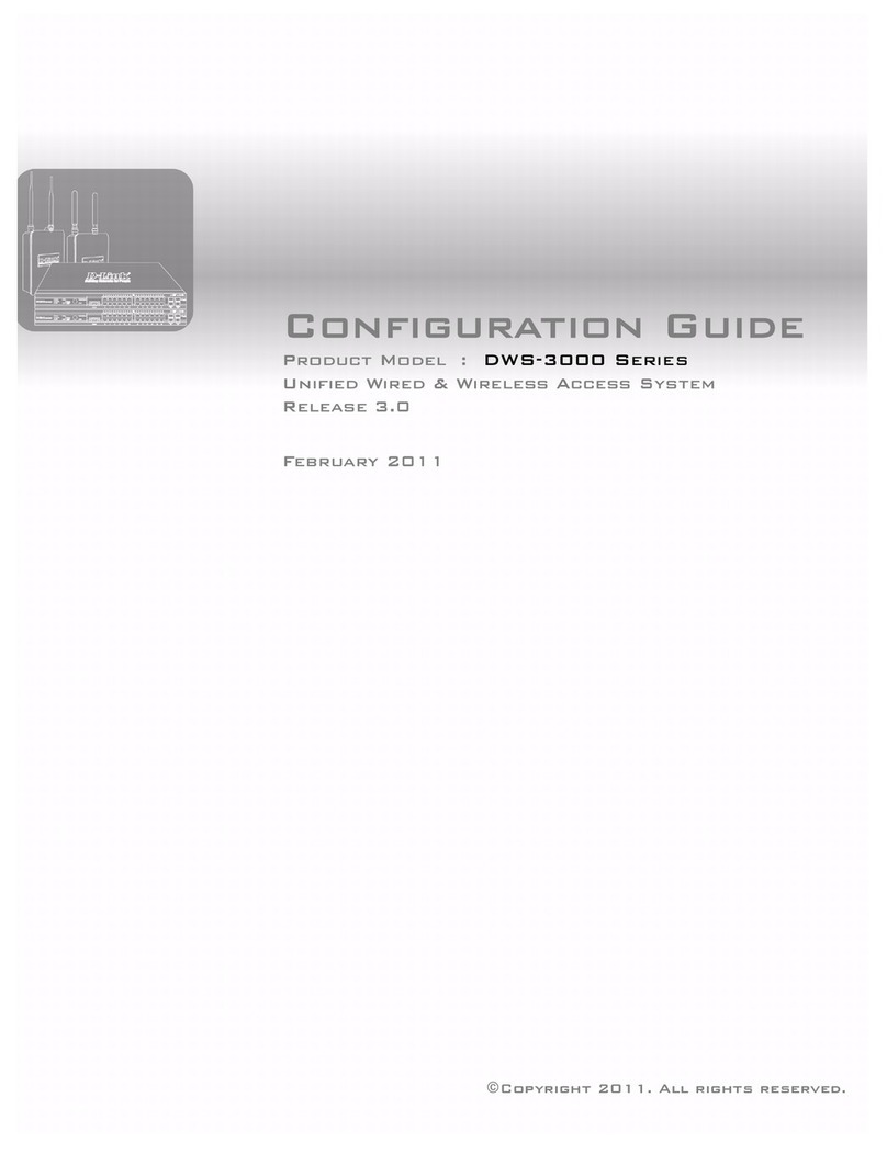 D-Link UNIFIED WIRED & WIRELESS ACCESS SYSTEM... User manual