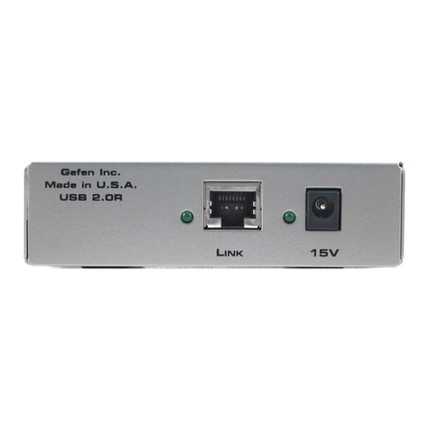 Gefen USB-2.0 User manual