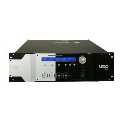 Nexo NXAMP4X1 user manual