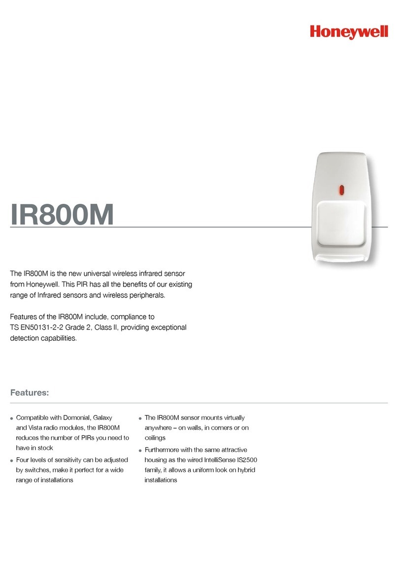 Honeywell IR800M Configuration guide