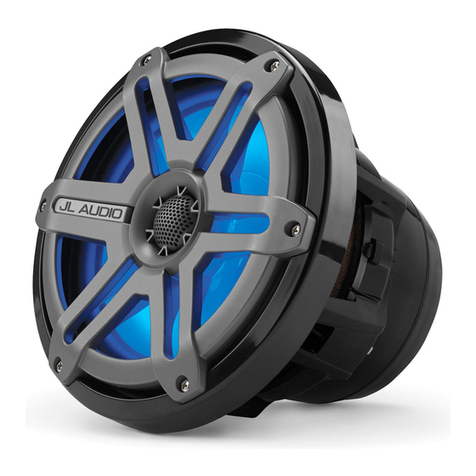 JL Audio M880-CCX owner's manual