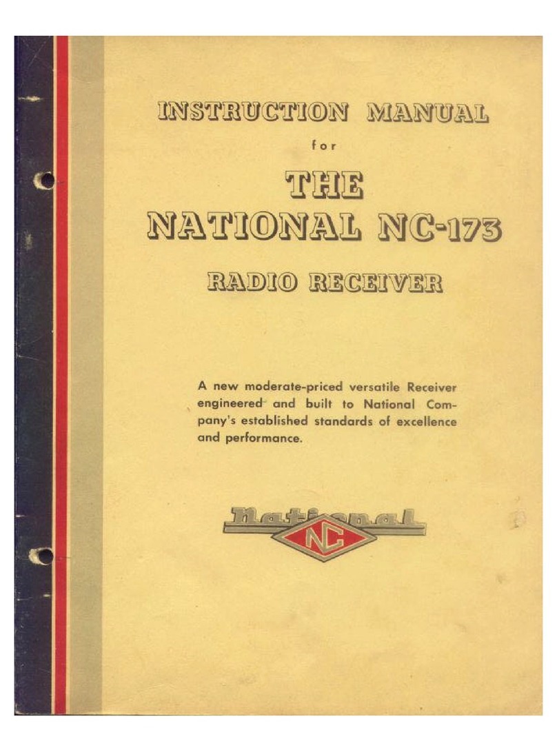 National NC-173 User manual