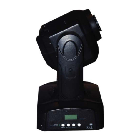 Blizzard Lighting LED Moving Head Spot Quick manual Blizzard Lighting LED Moving Head Spot Quick manual