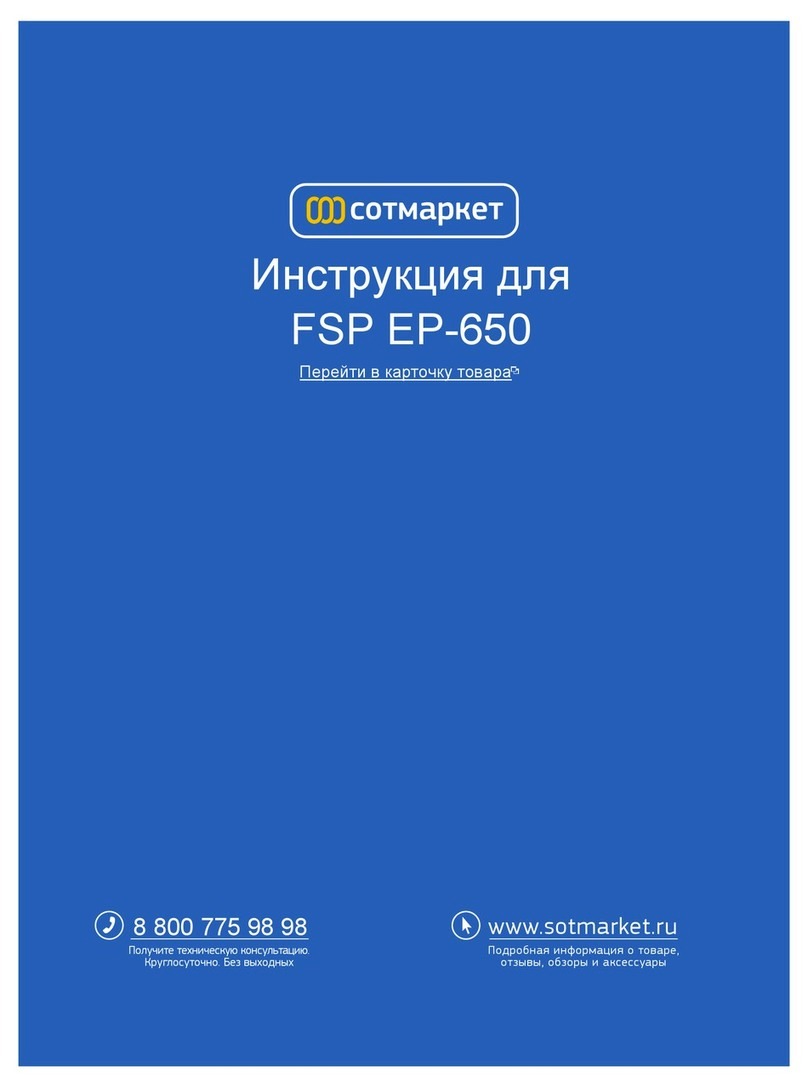 FSP Technology EP450 series User manual