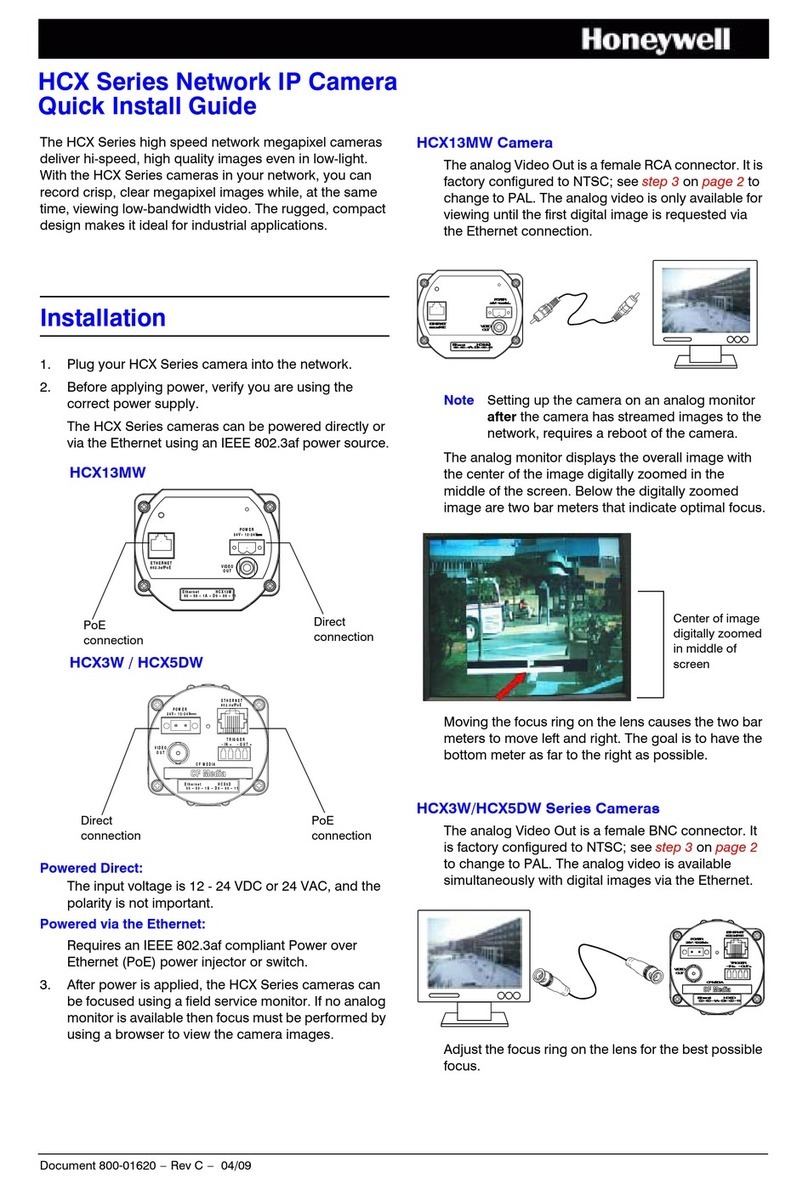 Honeywell HCX13MW User manual