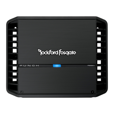 Rockford Fosgate PUNCH P300X1 Original operating instructions