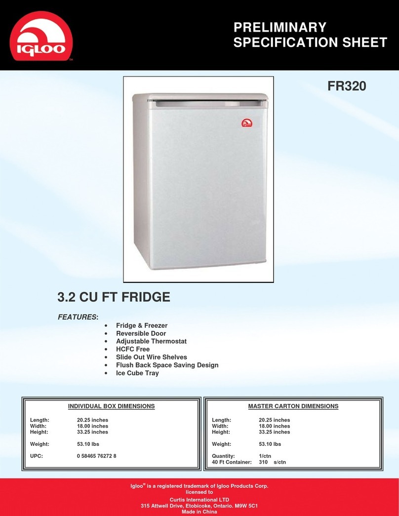 Igloo FR320 User manual