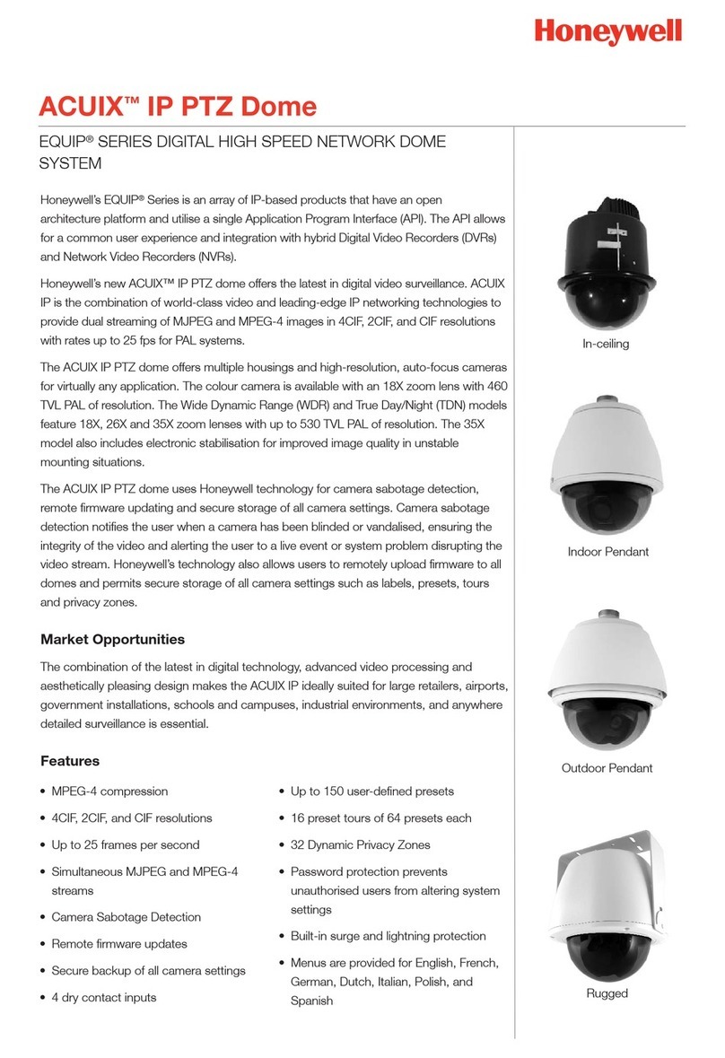 Honeywell ACUIX Specifications