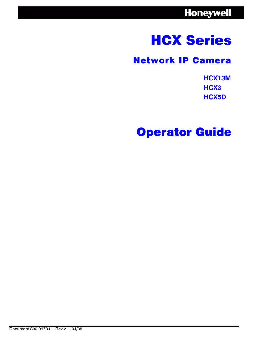 Honeywell HCX13M Operator's guide